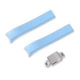 22MM FLEXI-CURVED END FKM RUBBER STRAP (CX03)