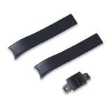 22MM FLEXI-CURVED END FKM RUBBER STRAP (CX03)