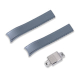 22MM FLEXI-CURVED END FKM RUBBER STRAP (CX03)