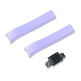 22MM FLEXI-CURVED END FKM RUBBER STRAP (CX03)