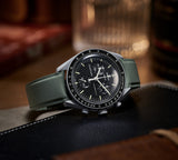 22MM FLEXI-CURVED END FKM RUBBER STRAP (CX03)