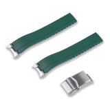 FKM RUBBER STRAP WITH END LINKS FOR SEIKO ALPINIST (MX03-117)