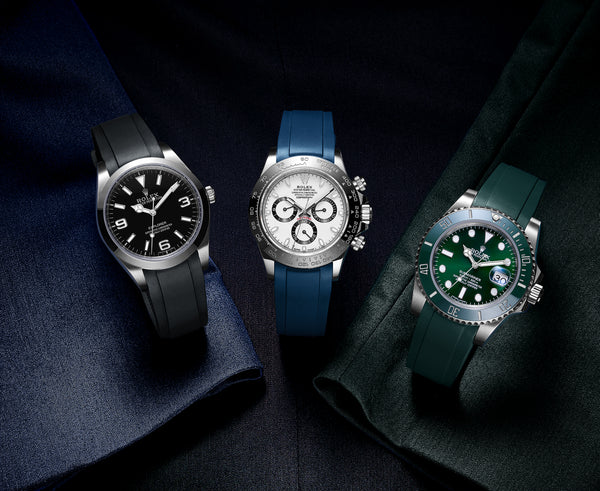 Beat The Heat?  Top Reasons to Switch to ROLEX RX01 Rubber Straps in the Summer