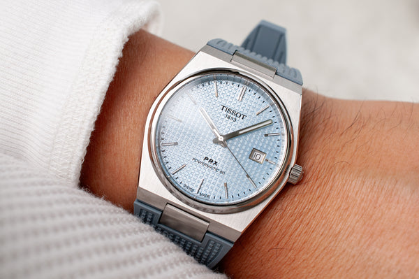 Crafter Blue TS01 FKM Rubber: The Perfect Strap for Your Tissot PRX 40mm