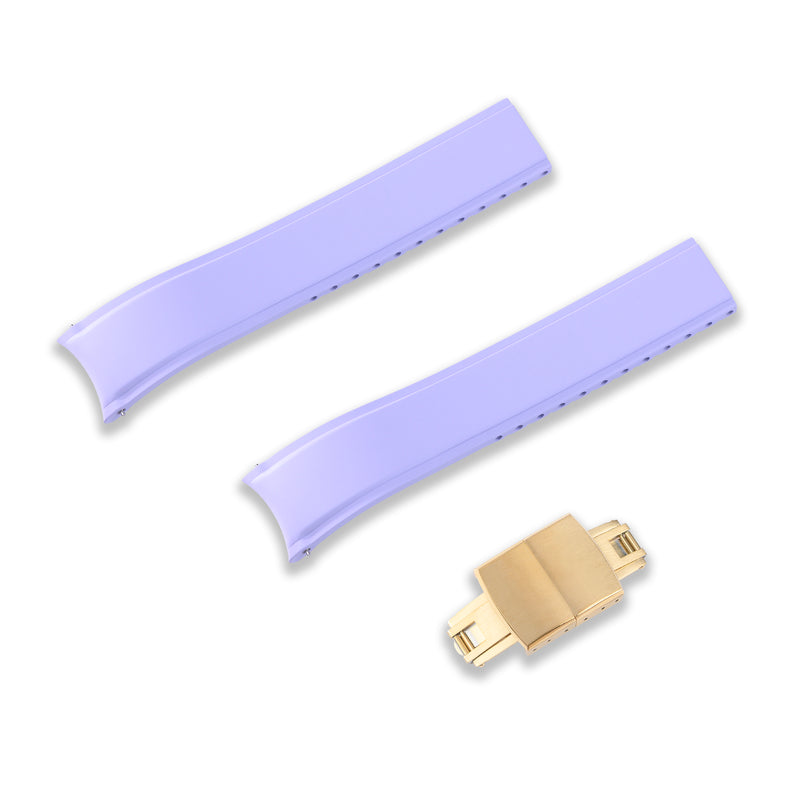 20MM FLEXI-CURVED END FKM RUBBER STRAP (CX03)