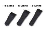 CURVED END RUBBER STRAP FOR ROLEX EXPLORER II REF.16550 & 16570 (RS01 DEPLOYANT STYLE)