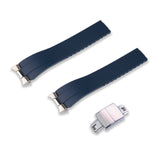 FKM RUBBER STRAP WITH END LINKS FOR SEIKO 5 SPORTS / GMT (MX01-SSK)