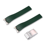 FKM RUBBER STRAP WITH END LINKS FOR SEIKO 5 SPORTS / GMT (MX01-SSK)