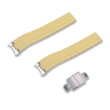 FKM RUBBER STRAP WITH END LINKS FOR SEIKO ALPINIST (MX03-117)