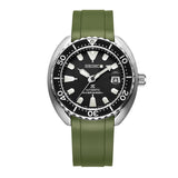 CURVED END RUBBER STRAP FOR SEIKO Mini Turtle SERIES (CB13)