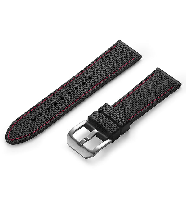 22mm STRAIGHT END PERFORMANCE FKM RUBBER STRAP (UX05)
